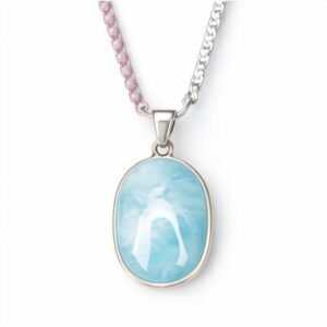 Larimar Chain Necklace