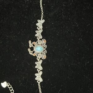 Larimar Sliver Bracelet 16