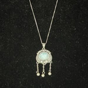 Larimar Drop Necklace